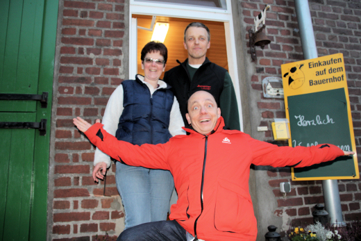 Familie Rosendahl mit Berhard Hoëcker